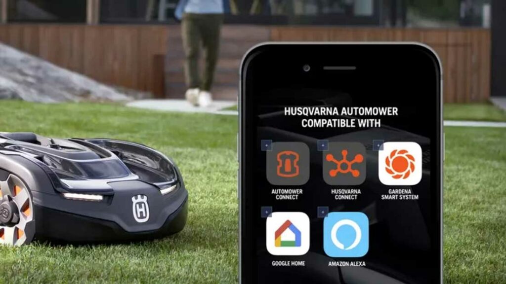 Robot tagliaerba Husquarna con controllo remoto